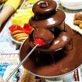 やまのしたのごぼう's cooksnap of when they made レンジで〜♬チョコフォンデュパーティー♡.