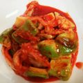 たにごんまま's cooksnap of when they made アボカドのキムチ和え♪.