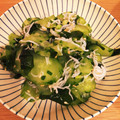 miopianto's cooksnap of when they made 基本のワカメの酢の物.