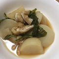 紫苑0804's cooksnap of when they made 蕪とお揚げの炊いたん.