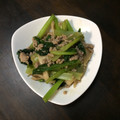 cococo0604's cooksnap of when they made 小松菜のオイスターソース炒め.