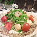 オニオンベーグル's cooksnap of when they made 水菜の海鮮サラダ.