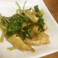 ゆうちょ〒's cooksnap of when they made 超簡単！三つ葉炒め.