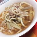 まさっち♡'s cooksnap of when they made 食べ応え満点☆豚ばらとゴボウの煮込うどん.