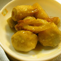 由芽15's cooksnap of when they made ちくわと里芋の煮物.