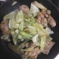 如月来留's cooksnap of when they made ☆鶏肉とキャベツの葱塩炒め☆.