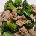 hamanny's cooksnap of when they made 節約♡豚肉とブロッコリーの塩レモン炒め.