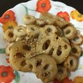 ポメちょん's cooksnap of when they made れんこん・ちくわの胡麻酢きんぴら.
