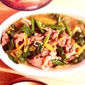 クック6ZKC6A☆'s cooksnap of when they made 牛肉とほうれん草のあんかけご飯.