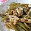 shouko's cooksnap of when they made ✿ふきとちくわのにんにく風味炒め煮✿.