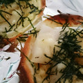 ｎａｏｍｉ．ｍ's cooksnap of when they made お手軽おやつ！餃子の皮で和風モチピザ♪.