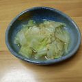 クック40GG0J☆'s cooksnap of when they made 白菜とツナの醤油炒め☆.