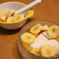＊mame＊'s cooksnap of when they made 懐かしい味！子どもと一緒に♪牛乳かん.