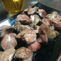 なぎっぺママ's cooksnap of when they made 焼き鳥屋さんよりウマい！炭火焼き風肝串.