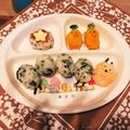 ぽん太郎君's cooksnap of when they made 簡単！手づかみ出来る1歳誕生日プレート♡.