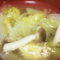 ハルタケマーチ's cooksnap of when they made 簡単！鶏肉キャベツ炊飯器でスープ.