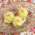 なつき☆ミ's cooksnap of when they made さつま芋とクリームチーズのきんとん.