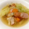 ゆみらんたん's cooksnap of when they made ウィンナーソーセージでポトフ.