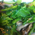 クック5N6VZL☆'s cooksnap of when they made ☆超簡単な小松菜と舞茸のナムル☆.