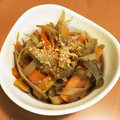 JILLの赤メガネ's cooksnap of when they made ピーラーで ごぼうのささがき.