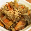 JILLの赤メガネ's cooksnap of when they made ヘルシー☆きんぴら (ごぼうとにんじん).