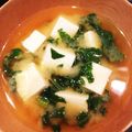 プリンミックス's cooksnap of when they made 一人暮らしの大根菜の味噌汁.