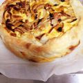 yurihamo's cooksnap of when they made ハロウィンに！カボチャのキッシュ.