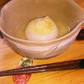 azusonomi's cooksnap of when they made ゆず味噌deふろふき大根.