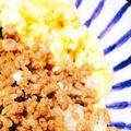 食べる担当になり隊's cooksnap of when they made ごはんがすすむ！そぼろ丼.