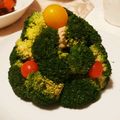 vegeking's cooksnap of when they made クリスマスに♡ブロッコリーのツリーサラダ.
