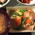 Cheerioos's cooksnap of when they made □■高野豆腐とさやえんどうの卵とじ■□.