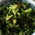 ヒナごはん's cooksnap of when they made かぶの葉でもう一品♪かぶの葉の浅漬け.