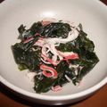 ミーリュウ's cooksnap of when they made ✿ワカメとカニかまの❀梅マヨ✿和え.