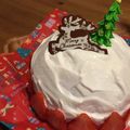 のん525's cooksnap of when they made クリスマス　ドーム型スポンジケーキ　簡単.
