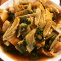 せいままま's cooksnap of when they made 鶏むね肉とごぼうの唐揚げ甘酢あんかけ.