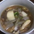 裕美163's cooksnap of when they made 簡単！山形名物の芋煮.