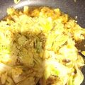 mi1116's cooksnap of when they made キャベツの卵とじ.