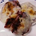 ピヨママ♪'s cooksnap of when they made 三個は食べちゃう♪おやき♪.
