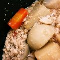 おはよう。's cooksnap of when they made さといもの鳥挽きあんかけ煮物☆.