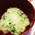 それいゆ★'s cooksnap of when they made 炊飯器で七草粥（離乳食も一緒に）.