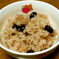 ☆にゃごみん☆'s cooksnap of when they made 黒豆リメイク 黒豆ごはん.