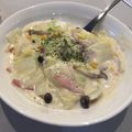 翔ちゃん心ちゃん's cooksnap of when they made 簡単白菜とベビー帆立ベーコンのクリーム煮.