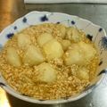 yukieseven's cooksnap of when they made 里芋の鶏挽き肉あんかけ.