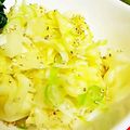 ユーロン's cooksnap of when they made レンジで簡単♪キャベツの塩ダレ蒸し.