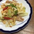 わいちゃんぺ's cooksnap of when they made 簡単で適当な回鍋肉風甘辛味噌炒め.