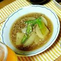 万里愛's cooksnap of when they made 我家の伝統☆お母さんの＠和風＠大根の煮物.