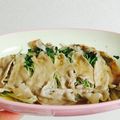 ｍｅｉ33's cooksnap of when they made 簡単☆豚ともやしと豆苗のレンジ蒸し.