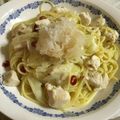 konply22's cooksnap of when they made おろしペペロンチーノパスタ.