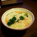 ∞くぅ∞'s cooksnap of when they made 鳥とほうれん草の中華粥.