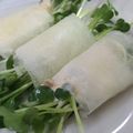asuka☆☆'s cooksnap of when they made 体の毒出し♡かいわれツナサラダの大根巻き.